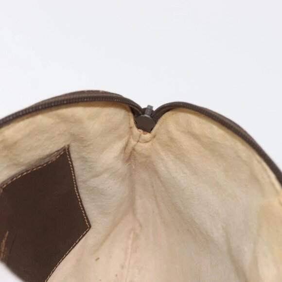 GUCCI GG Supreme Web Sherry Line Bag PVC Beige Gold 904 02 047 Auth 142653 - Picture 11 of 16